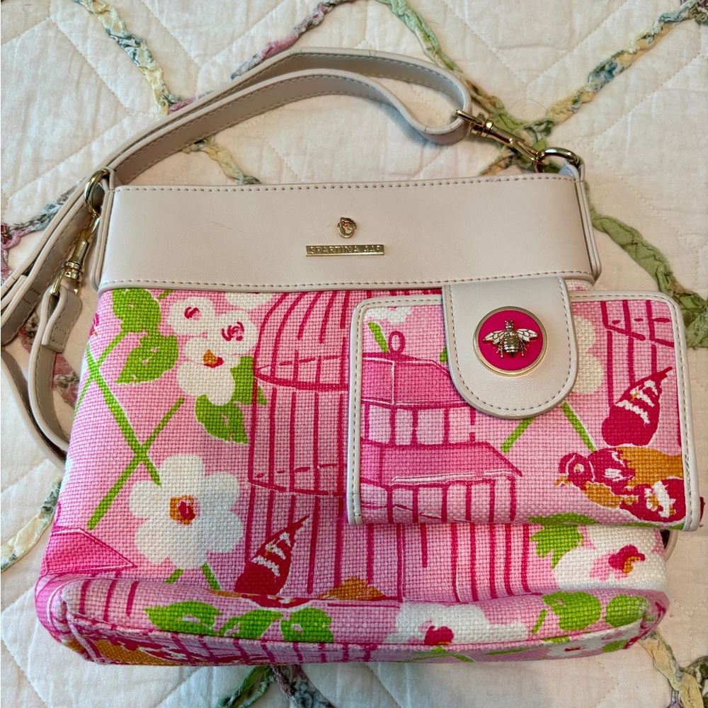 Spartina 449 crossbody and wallet